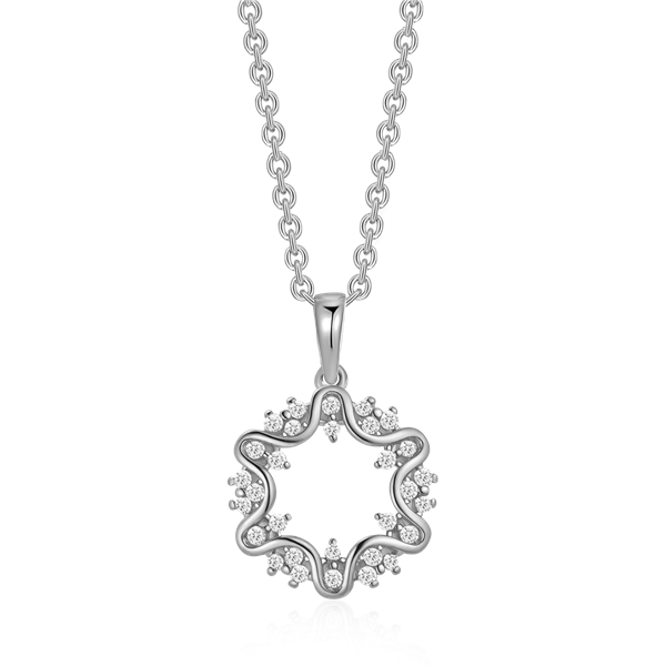 Sølv halskæde, fra Støvring Design