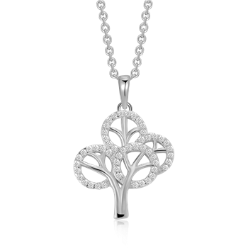 Sølv halskæde, fra Støvring Design