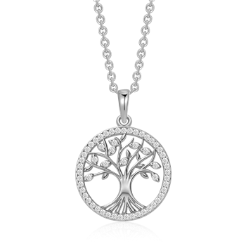 Sølv halskæde, fra Støvring Design