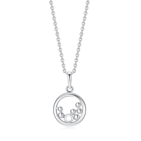 Sølv halskæde, fra Støvring Design