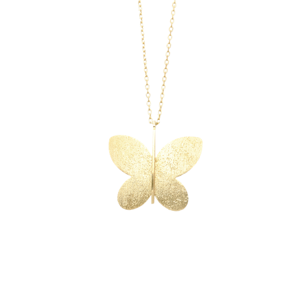 halskæde sommerfugl, fra Aagaard