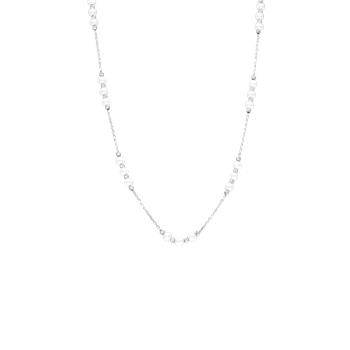 halskæde med kugler og perler , fra Aagaard