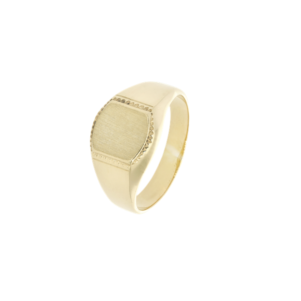 Signet Ring 8K, fra Aagaard