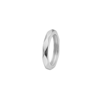 Ring, Harlekin, sølv, fra Aagaard