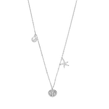 Rhd. sølv halskæde SELINANOR, fra Joanli Nor