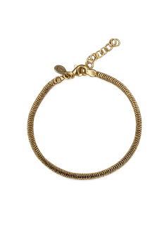 Armbånd sølv forgyldt sildeben, fra L&G