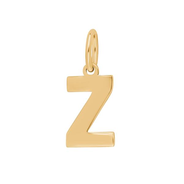 Forg. sølvvedhæng bogstav - Z, fra Siersbøl