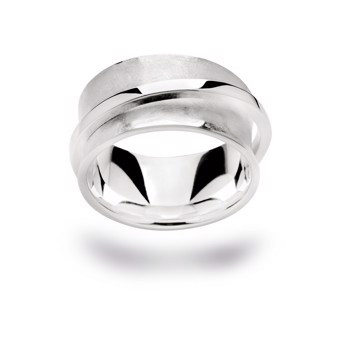 925/- Ring, rho. mat/blank, fra Bastian Inverun