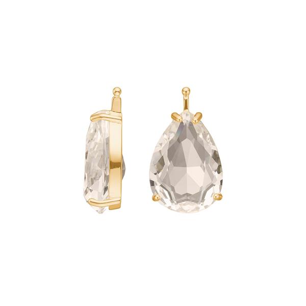 Glas facet m/fg sølv, fra Heinzendorff