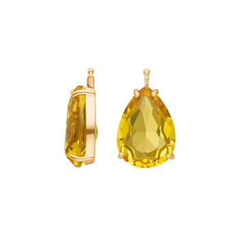 Glas facet m/fg sølv, fra Heinzendorff