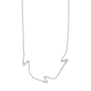 Rhd. Sølv kæde WAVE52 , fra Nordahl