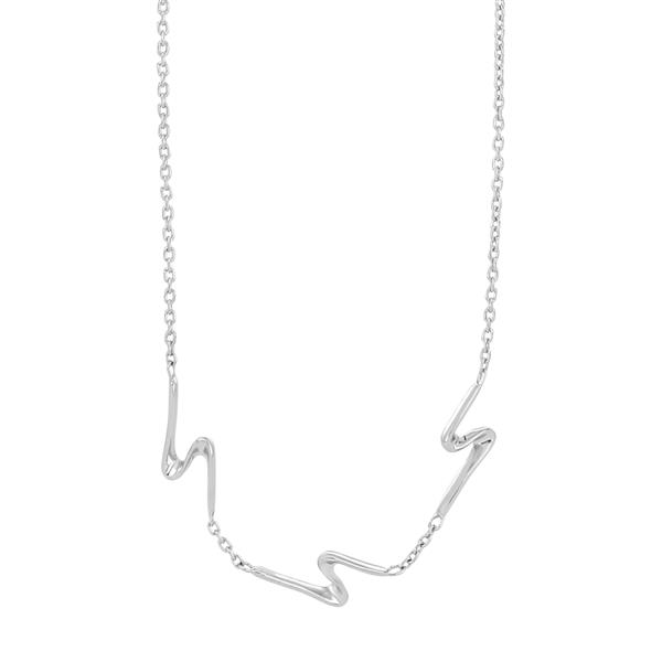 Rhd. Sølv kæde WAVE52 , fra Nordahl