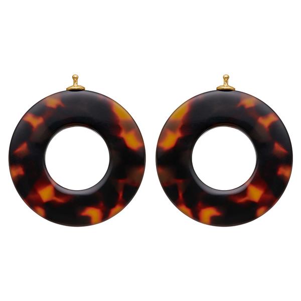 Acetat ring m/fg sølv, fra Heinzendorff