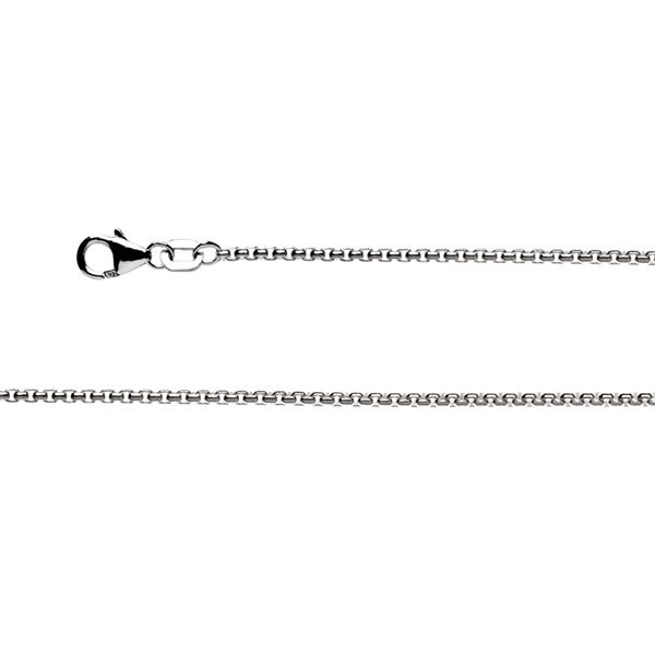 925/- Venezia kæde karabin rho 1,5 mm 45cm, fra Bastian Inverun