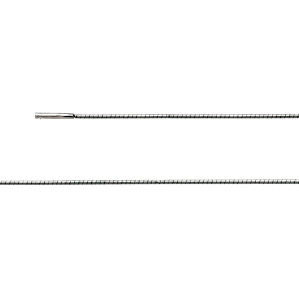 925/- Omega kæde Tonda bajonetlås 1,2 mm 45cm, fra Bastian Inverun