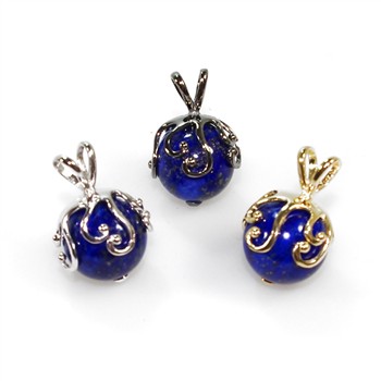 Lapis vedhæng i Sterlingsølv Forgyldt, fra San - Links of Joy