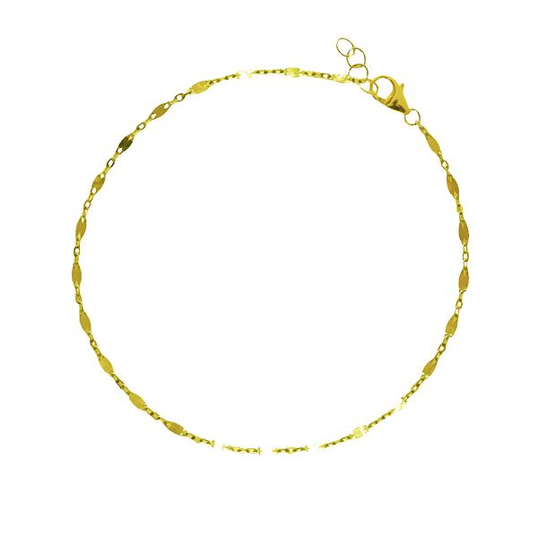 14kt armbånd & halskæde 16+1cm, fra San - Links of Joy