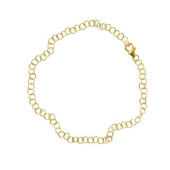 14kt armbånd & halskæde 45cm, fra San - Links of Joy