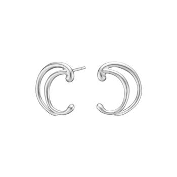 Rhd. sølv ørestikker stor AURA52, fra Nordahl