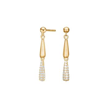 Forgyldt sølv ørehængere ROMYNOR, fra Joanli Nor