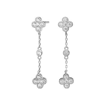 Rhd. sølv ørehængere SIGNENOR, fra Joanli Nor