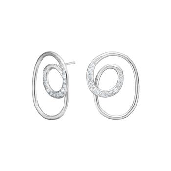 Rhd. sølv ørestikker small RUELLENOR, fra Joanli Nor