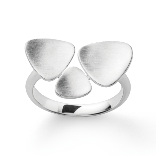 925/- Ring, mat rho., fra Bastian Inverun