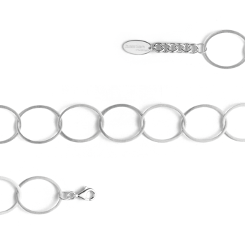 925/- armbånd mat, 17cm + 2cm, fra Bastian Inverun