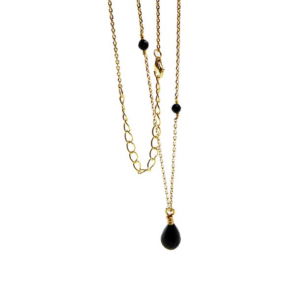 Halskæde med Spinel 42+8cm, fra San - Links of Joy