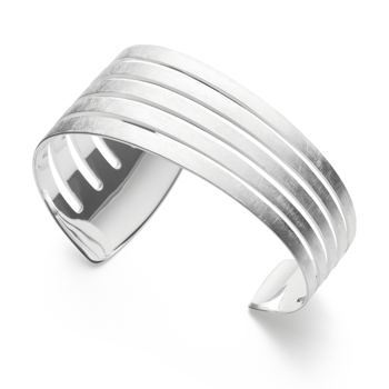 925/- Armring børstet, fra Bastian Inverun
