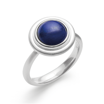 925/- Ring mat/blank, lapis 2,73ct, fra Bastian Inverun