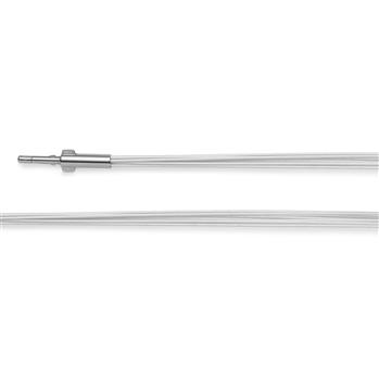 Stål 12 rækker, forsølvet 0,5 mm, 50 cm, fra Bastian Inverun