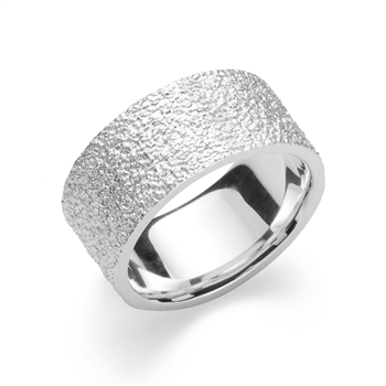 925/- Ring specielt struktureret, fra Bastian Inverun