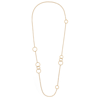 925/- collier, mat/blank fg, 97cm, fra Bastian Inverun