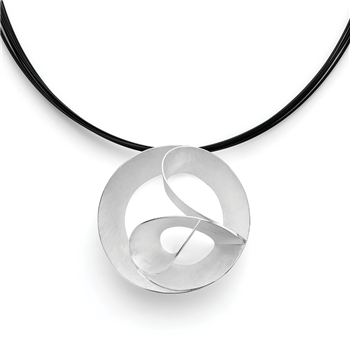 925/- vedhæng,rhd,børstet/blank, fra Bastian Inverun