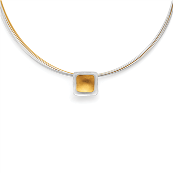 925/- vedhæng, delvis fg., børstet, fra Bastian Inverun