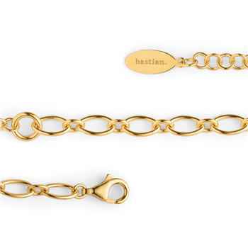 925/- armbånd, fg., poliert, 45+3cm, fra Bastian Inverun