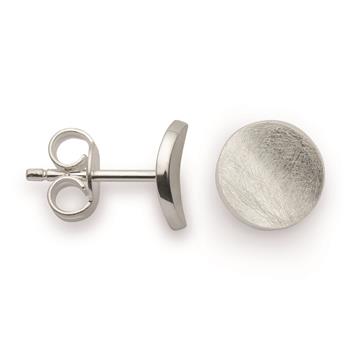 925/- Ørestikker, rhodineret, mat/poleret, fra Bastian Inverun