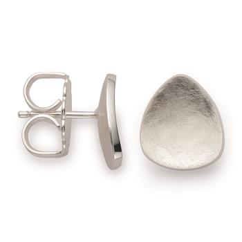 925/- Ørestikker, rhodineret, mat/poleret, fra Bastian Inverun