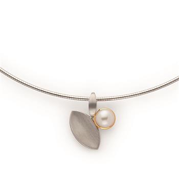 925/- Vedhæng, delvist fg, rho. mat, kulturp 2.5ct, fra Bastian Inverun