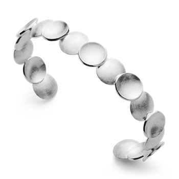 925/- armbånd, mat/poleret, fra Bastian Inverun