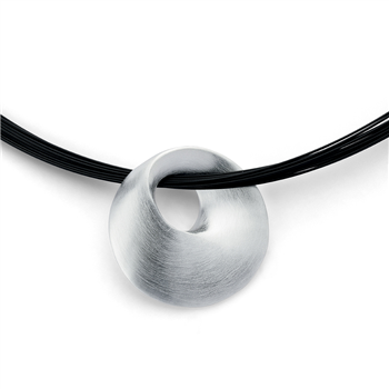 925/- vedhæng, rh, satinmat, fra Bastian Inverun