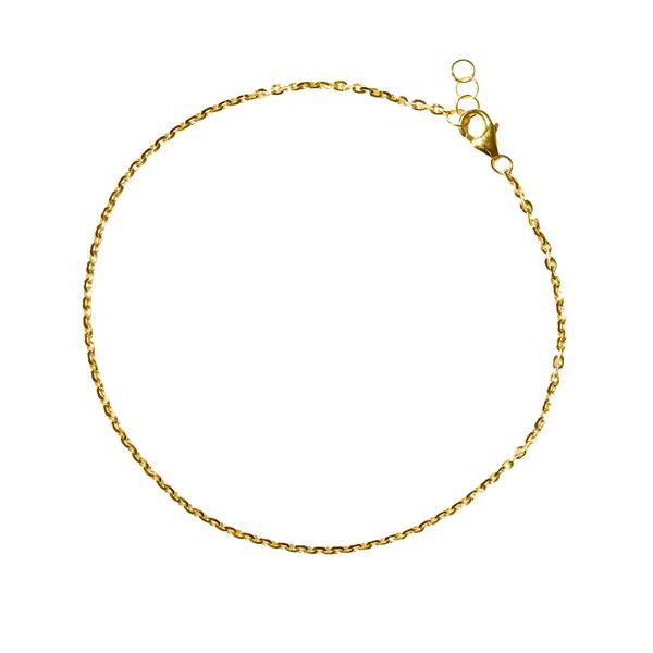 18kt Armbånd & halskæde 16+1cm, fra San - Links of Joy