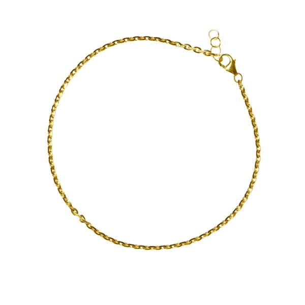14kt armbånd & halskæde 16+1cm, fra San - Links of Joy