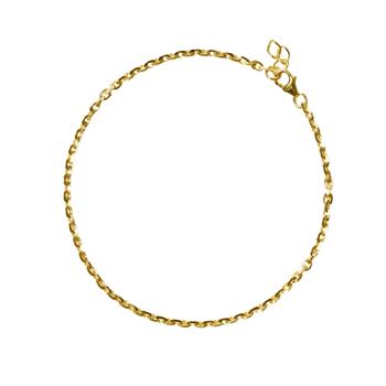 14kt armbånd & halskæde 45cm, fra San - Links of Joy