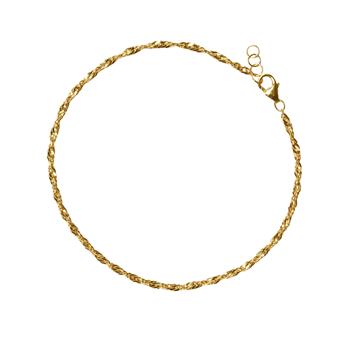 14kt armbånd & halskæde 45cm, fra San - Links of Joy