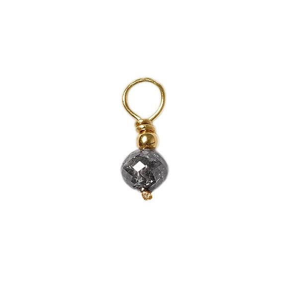 18kt vedhæng med facetterede diamant Vedhæng uden kæde, fra San - Links of Joy