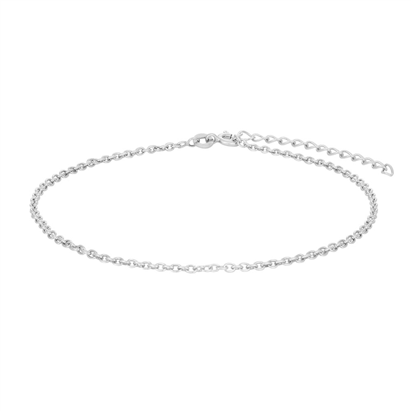 Rhd. sølv ankel SUMMER52 rund anker 23+4cm, fra Nordahl