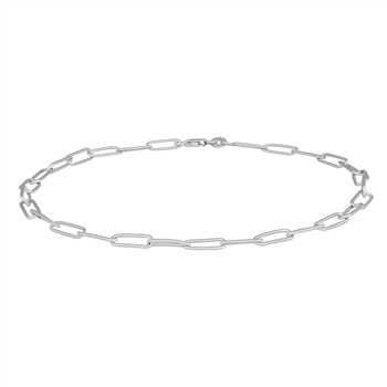 Rhd. sølv ankel BOND52 23+4cm, fra Nordahl