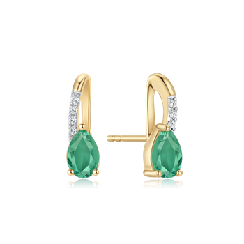 Guld ørestikker, fra Støvring Design